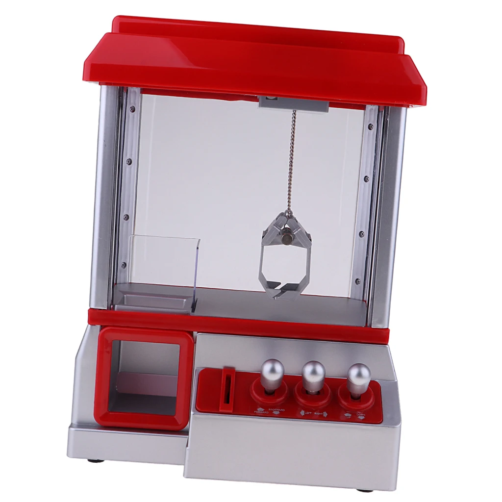 Home Claw Toy Classic Arcade Game Gift Grabber Machine with Lights and Music