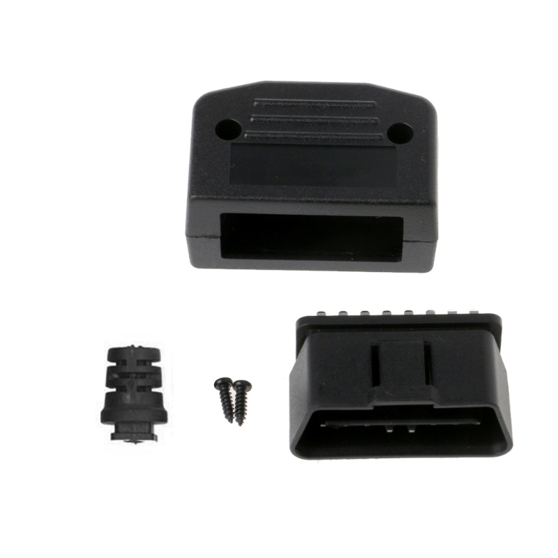 Auto OBD2 OBDII 16 Pin Male Connector Plug Diagnostic Scanner Convertor Extender Cord Adapter Connector Cable Waterproof
