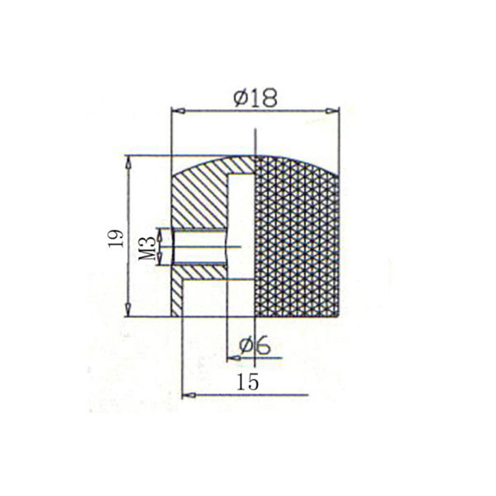 4 Pieces Silver Guitar Bass Knobs Screw Fixing  & Volume Knobs for  Electric Guitar Parts
