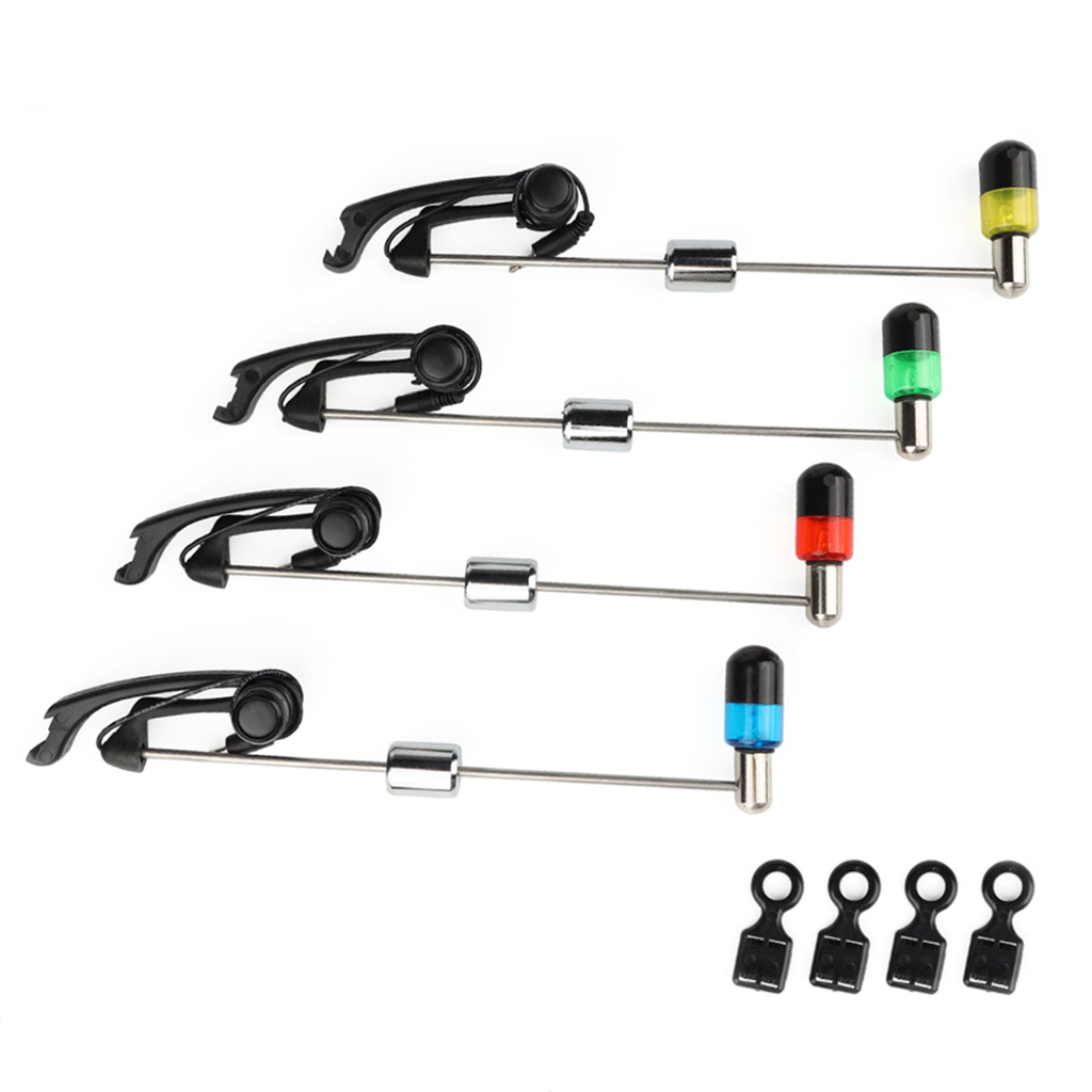 Carp Coarse Fishing Illuminated LED Indicator 4pcs Set