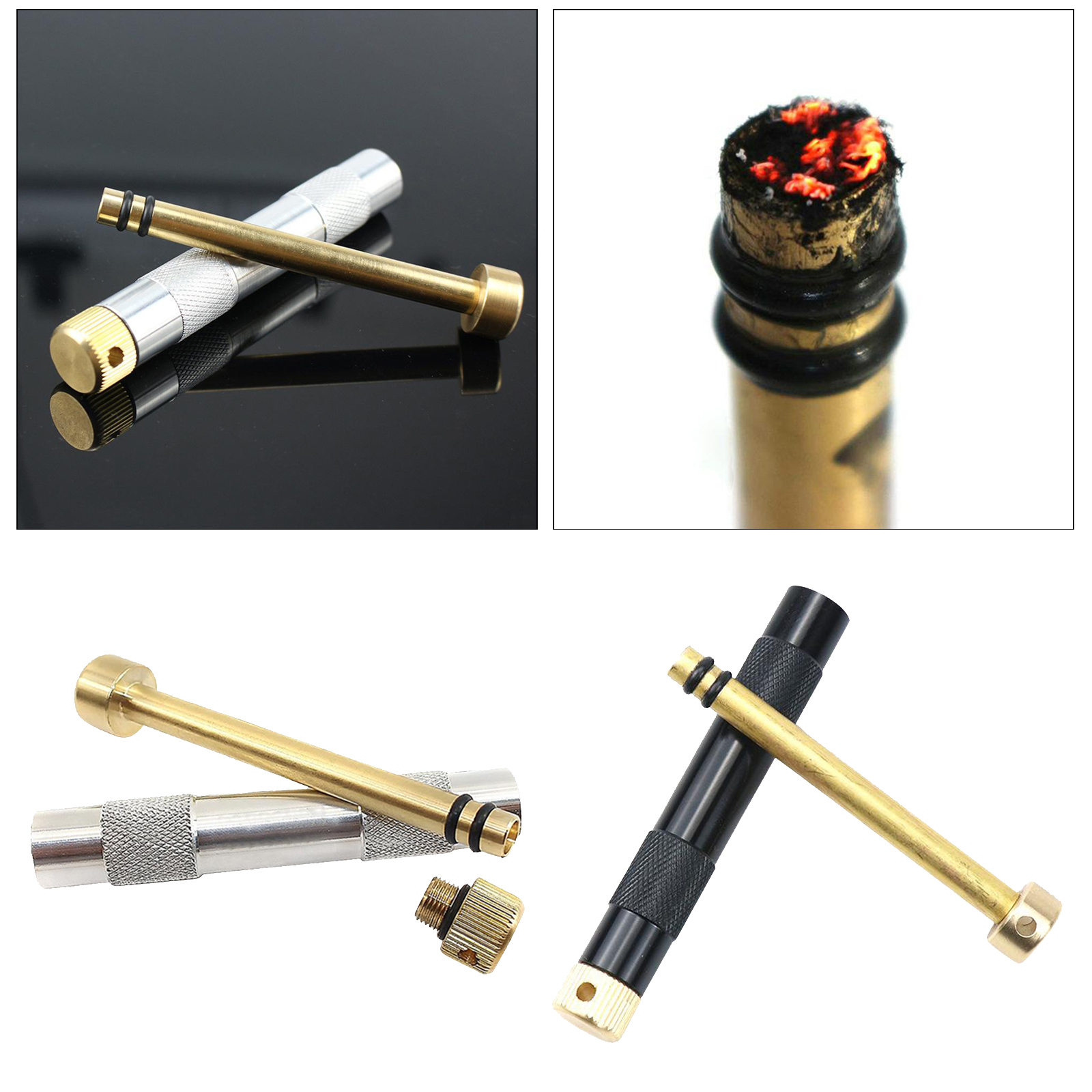 Fire Piston Kit  Kit Survival Spark  for Emergency Survival Kits,Camping,Hiking