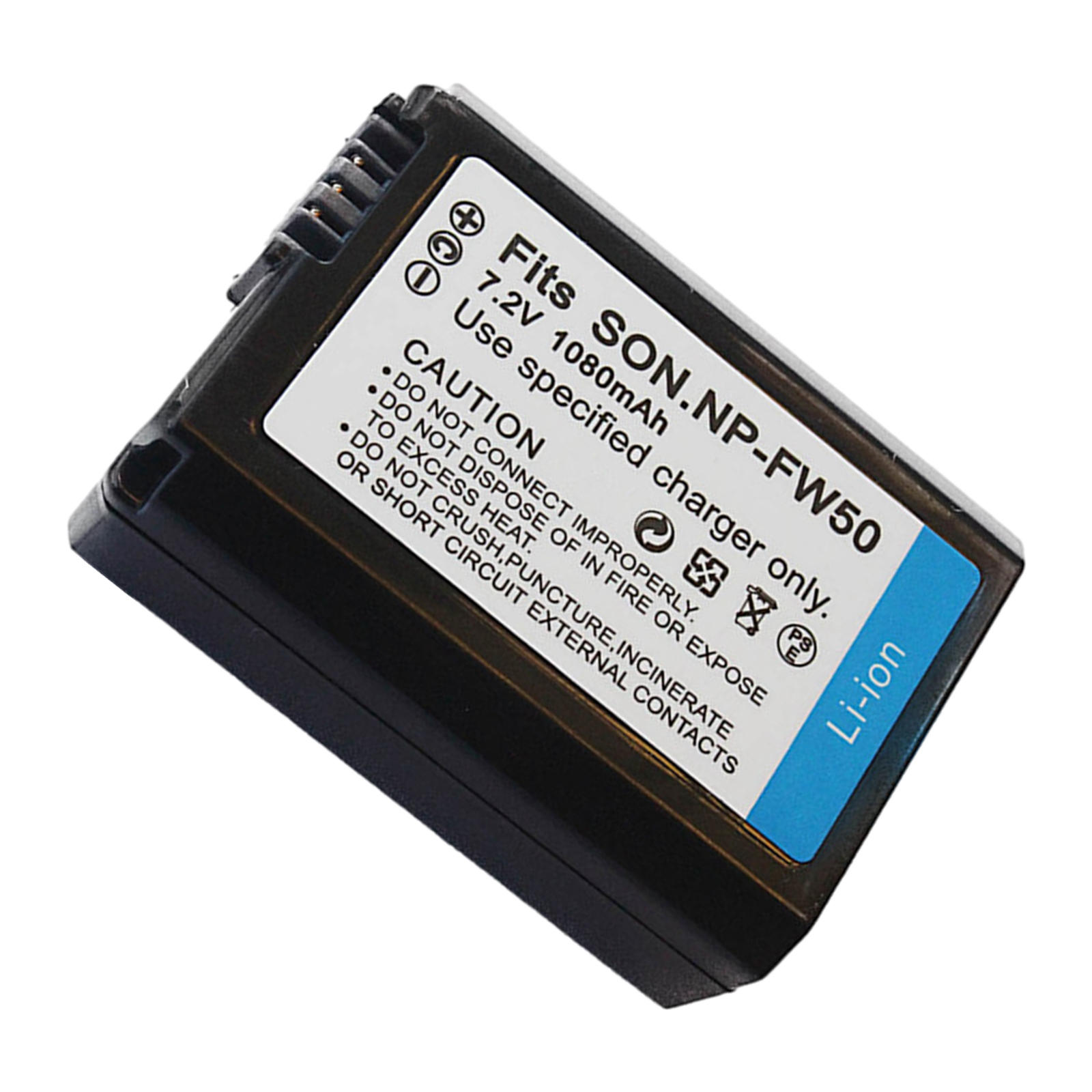 Rechargeable Lithium Slr Camera Battery Accessories 1080mAh NP-FW50 Compatible for Sony NEX-3 A55 NEX5 NEX-5C A5000/A6000