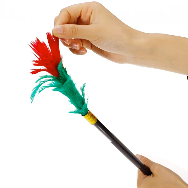 1Pc Comedy Flower Stick Magic Trick for Magician Clown Children Kids Stage Show Performance Prop Toy