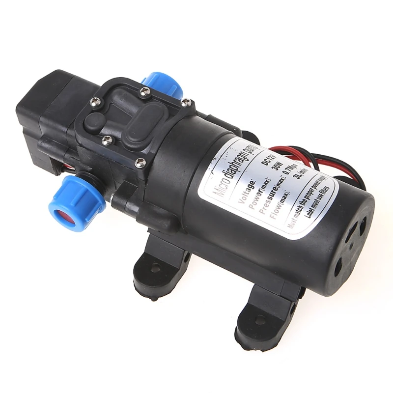 12V 30W 0142 DC Motor High Pressure Diaphragm Water Self Priming Pump 3L/Min 
