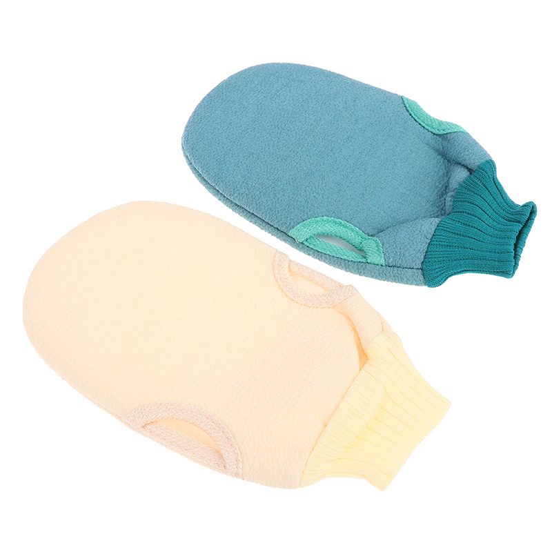 Best of 1PCS Bath For Peeling Exfoliating Mitt Gloves For Shower Body Brush Towel Wash Moisturizing SPA Foam Body Massage Sponge Reviews & Tips - Image 4