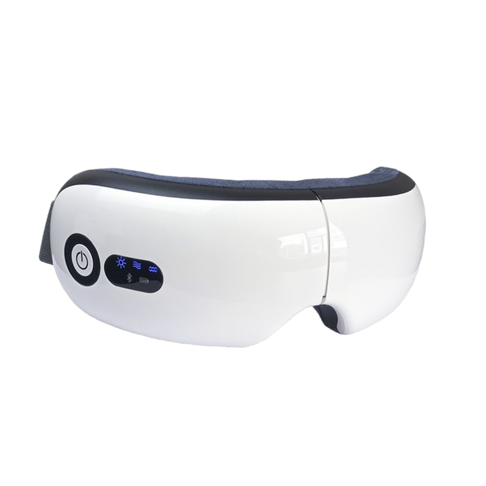 Portable Electric Eye Massager with Heat Air Compression Vibration Wireless Eye and Temple Massager Rechargeable
