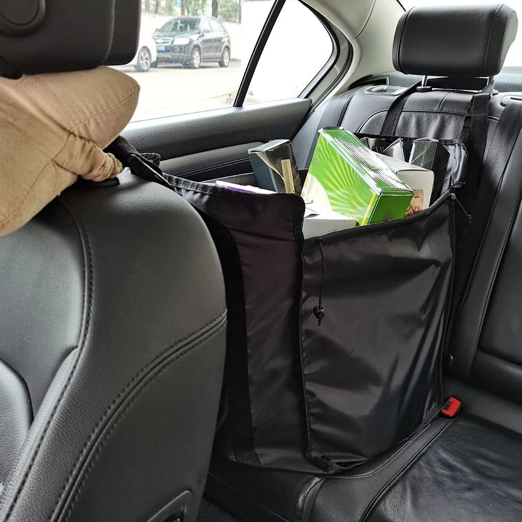 Foldable Oxford Cloth Car Storage Bag Portable Automobile Organizer Outdoor Travel
