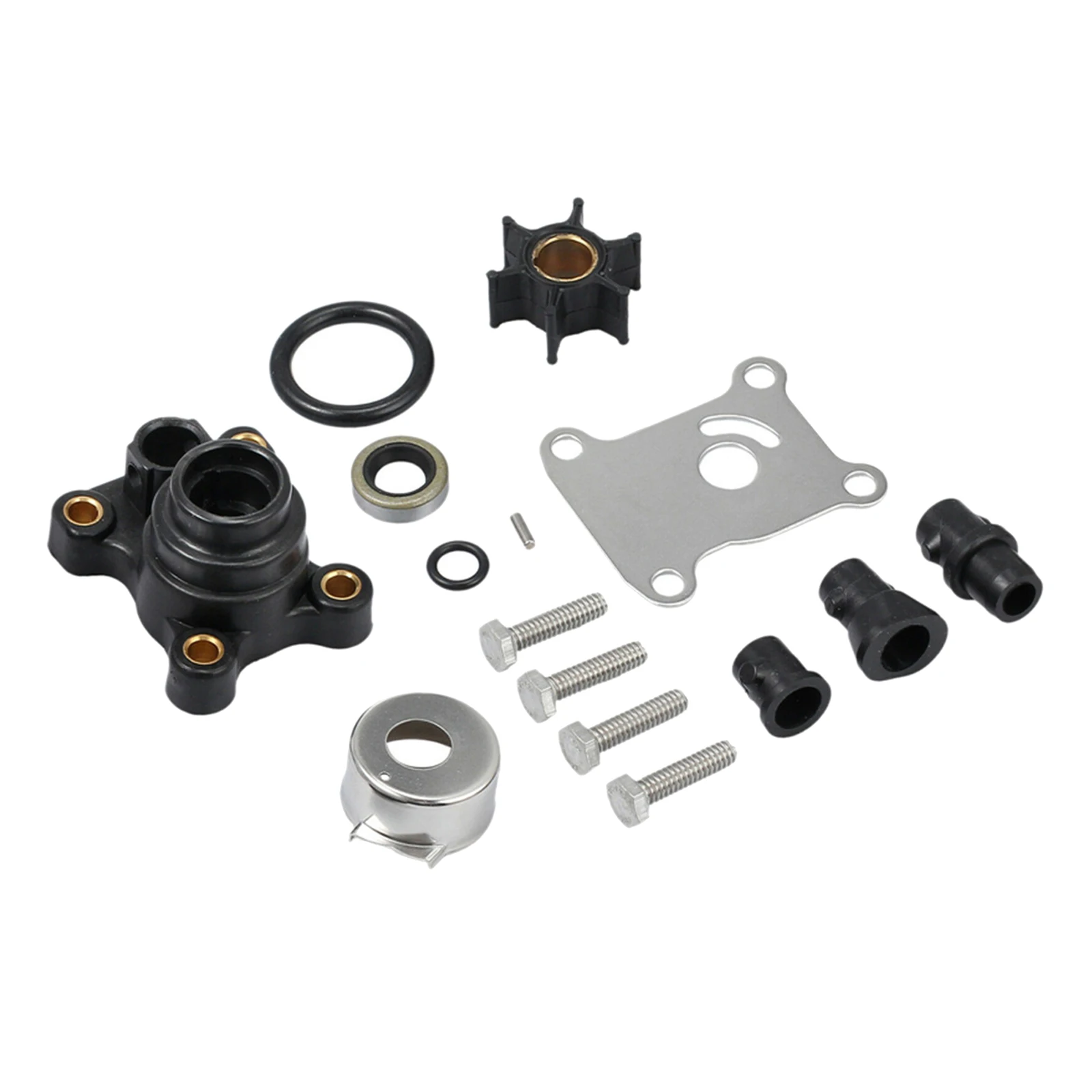 Water Pump Impeller Kit for Johnson Evinrude 2 & 4 STROKE 9.9 15 HP 0394711