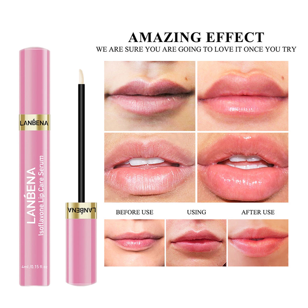 1 Piece Lips Serum Repairing Plumper Promote Luster Resist Aging for Lips Care Travel lips Serum  Gifts For Womens