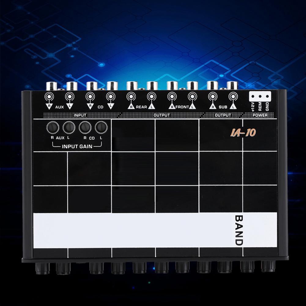 Title 8, Audio Equalizer High Sensitivity Universal ABS ...