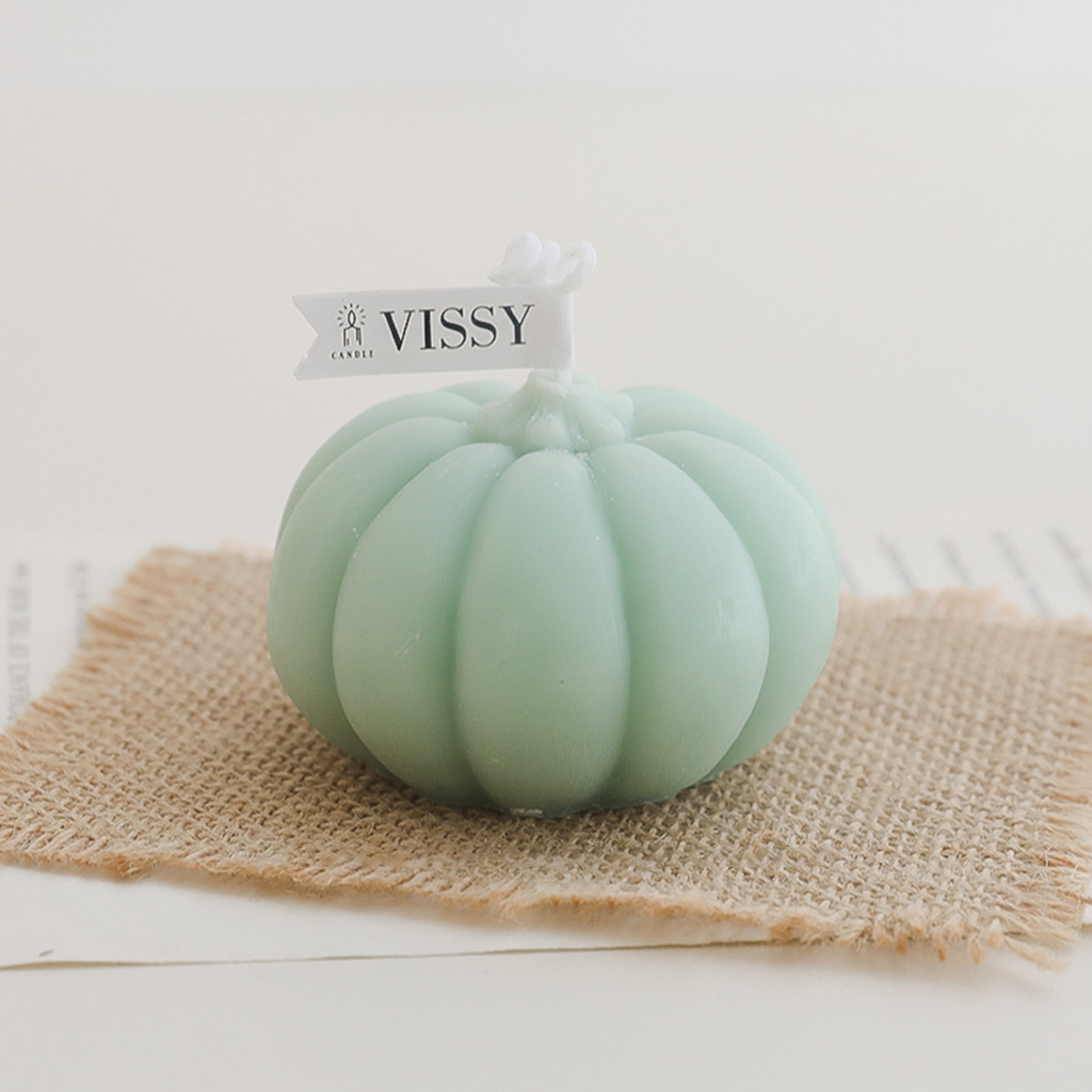 Pumpkin Shaped Scented Candle Thanksgiving Fall Pumpkin Candles Decoration Halloween Aromatherapy Candle for Home Table Decor