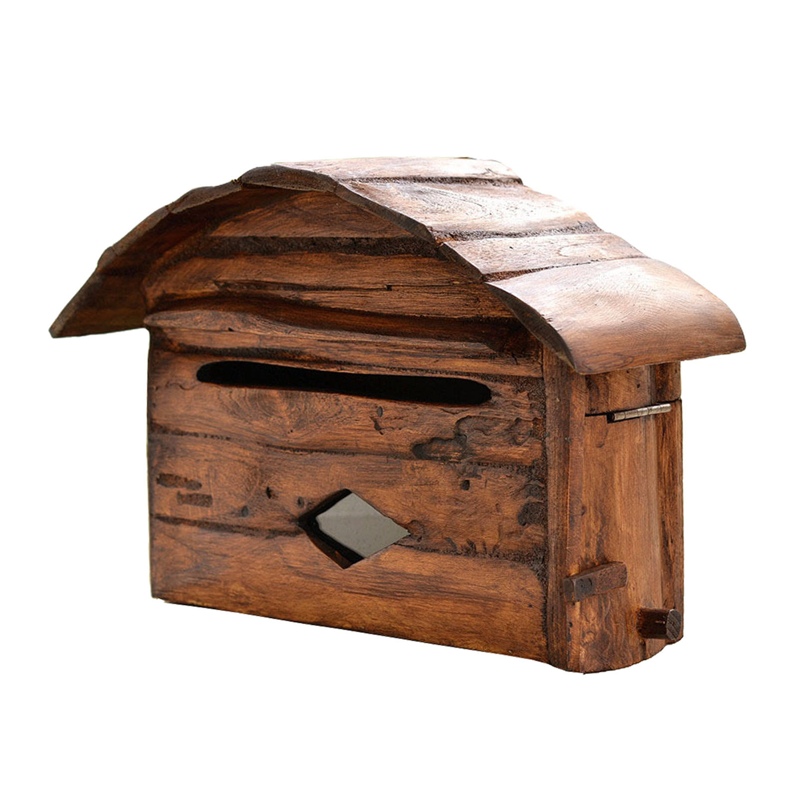 Hanging Mailbox Newspaper Holder Magazine Storage Mail Organizer Letter Box for Doorway Hallway Outdoor Balcony Decoration