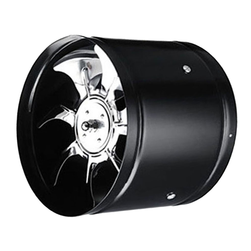 6' Exhaust Vent Fan Inline Duct Blower Grow Tent Ventilation Hydroponic