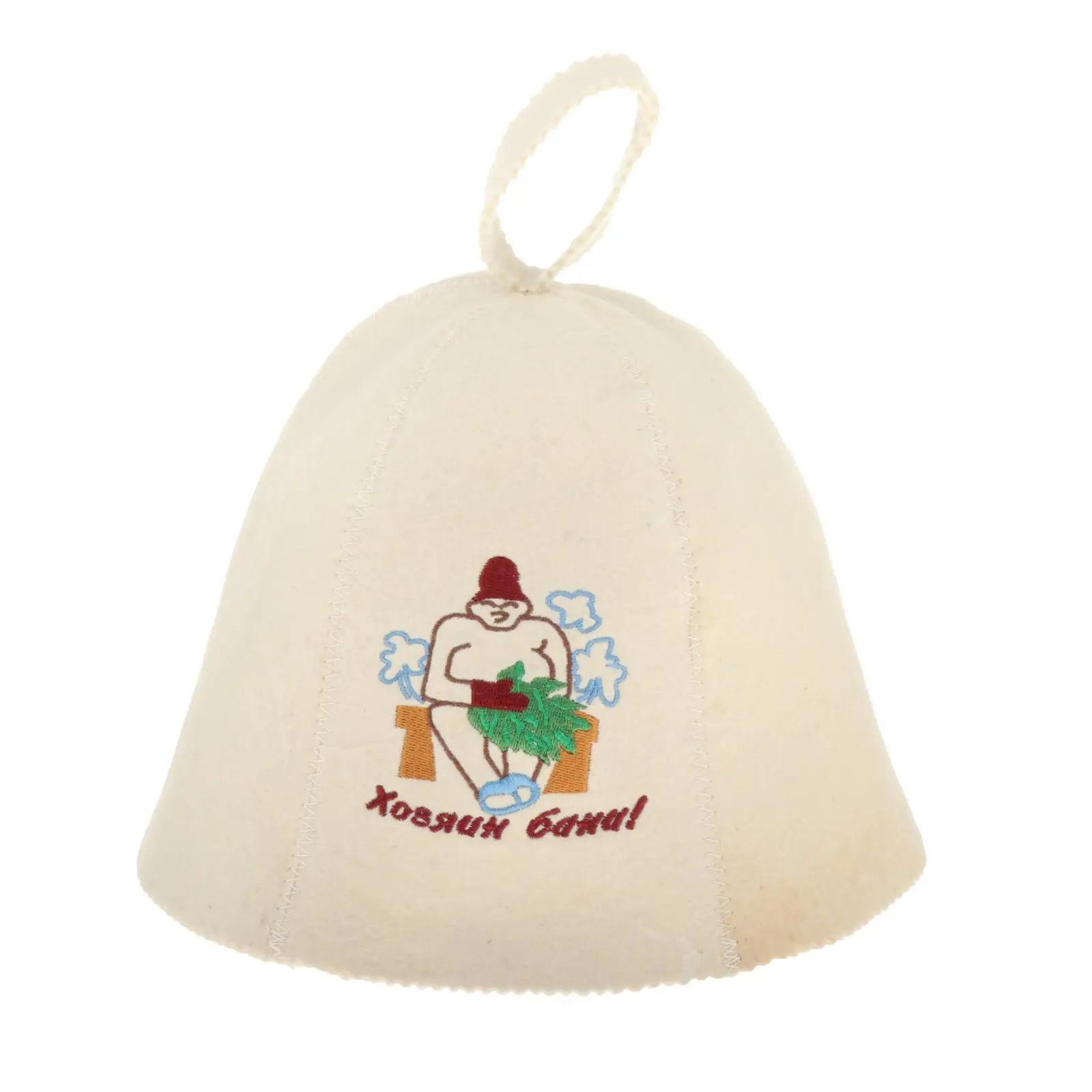 Finnish Sauna Hat Wool Felt Banya Cap Head Protection for Men for Women Use Style 4
