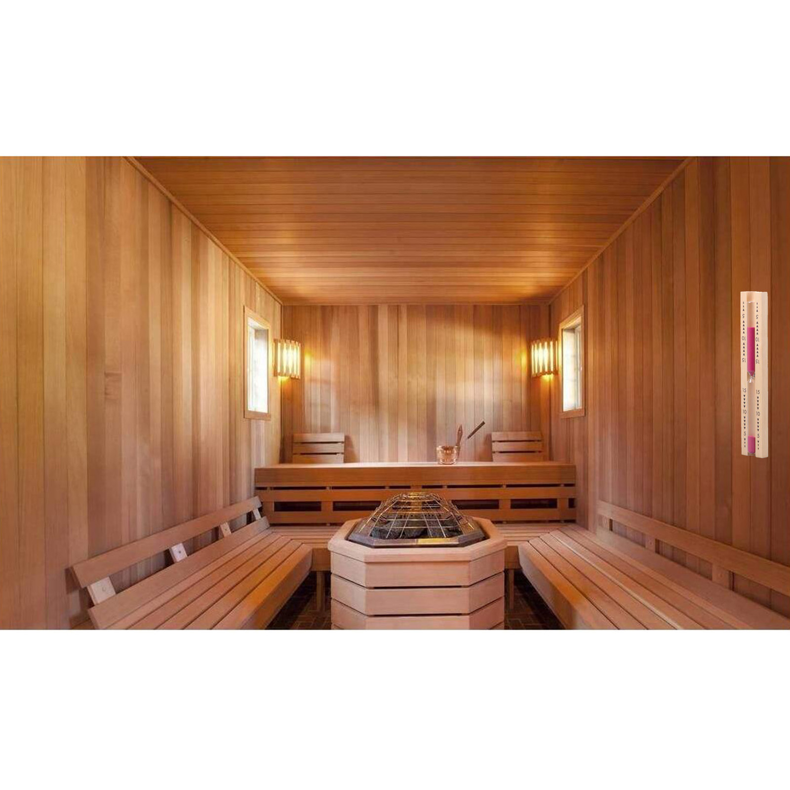 Professional Sauna Sand Timer 15 minutes  Sand Clock for Spa Kitchen