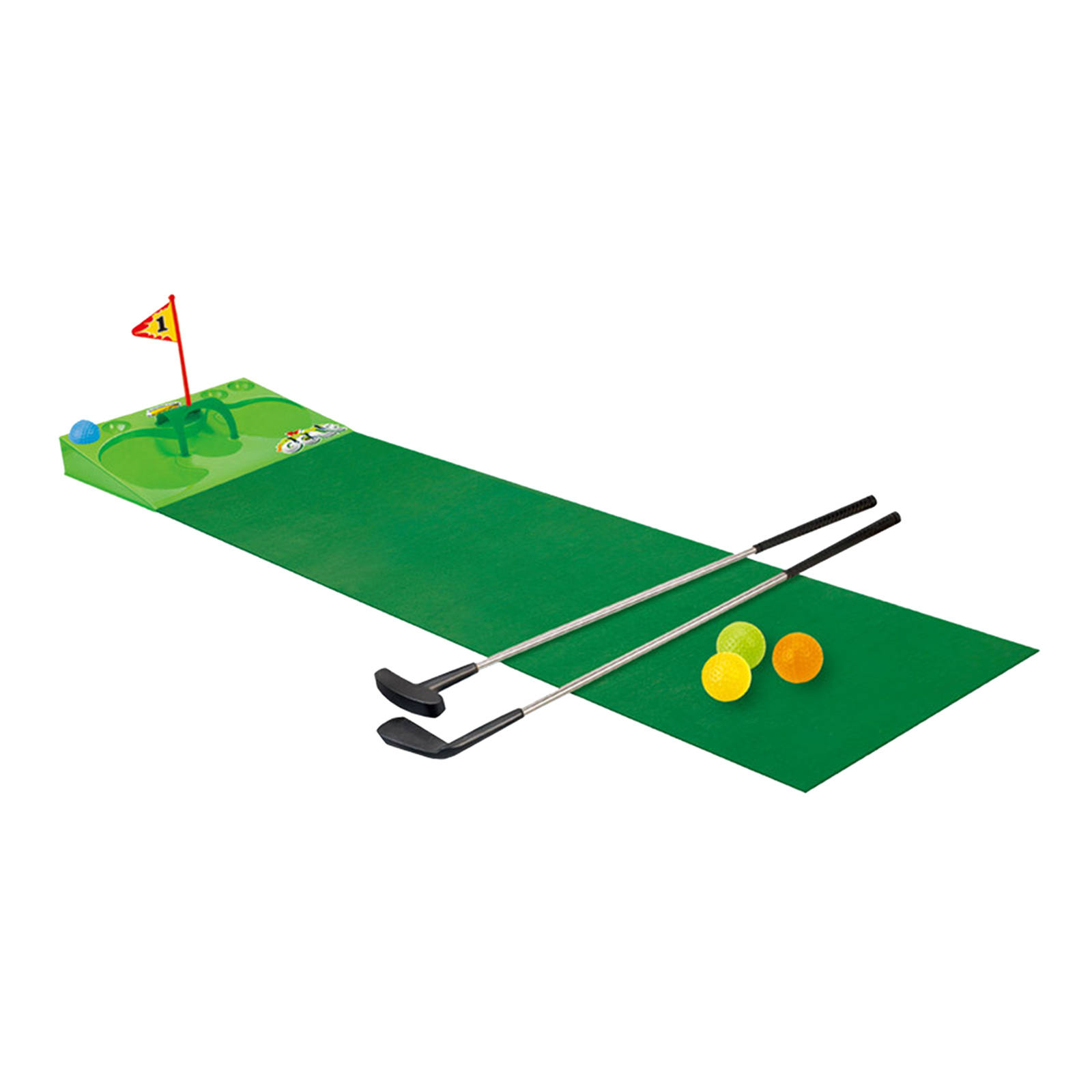 Golf Practice Set Family Plastic Muti-Function Gift Portable Simulation Toy Games Mini Exercise Table for Outdoor Office Kids
