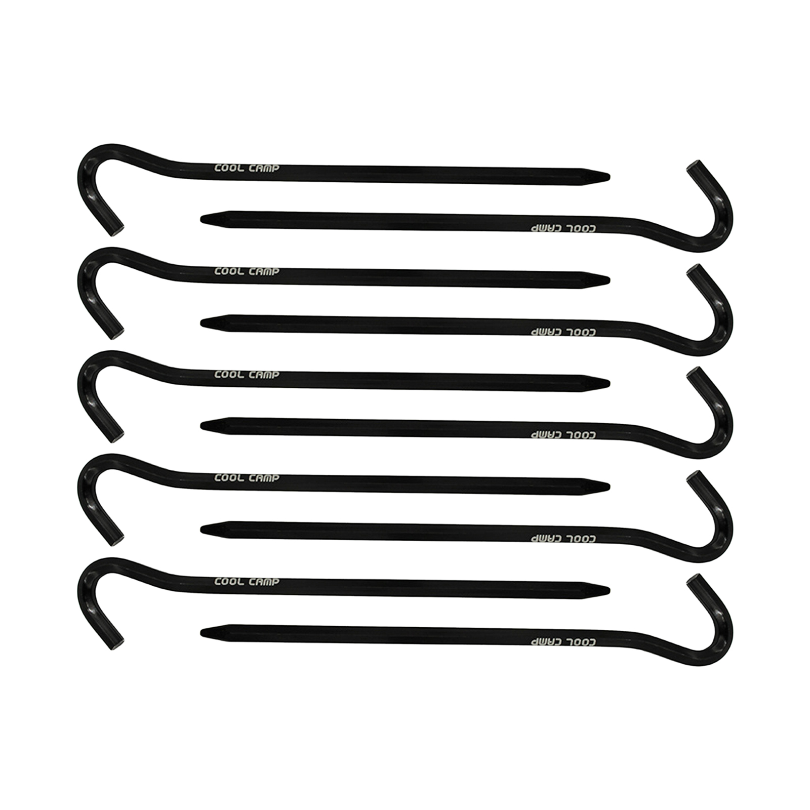 10 x Heavy Duty Aluminum Alloy Tent Pegs Metal Camping Ground Sheet Anchor