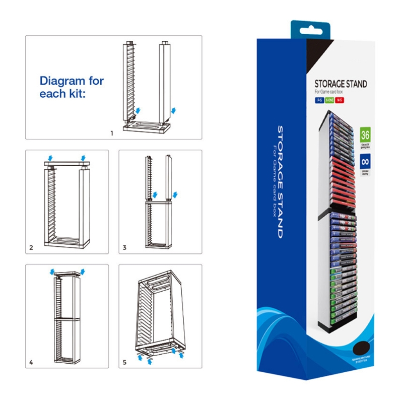 Title 2, Host Disc Double-layer Storage Box Holder For P...