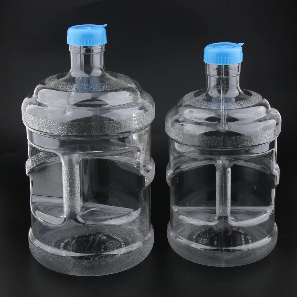 Portable Plastic Water Storage Container Bottle Carrier Jerry Can Bucket Food Grade PC Outdoor Sports Water Supplies Equipment