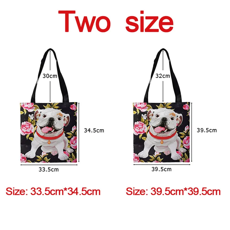 women's bags big Boston Terrier / Bulldog / German Shepherd Casual Totes Bag Women Handbag Girls Travel Bags Large Capacity Shoulder Storage Bags best wristlet wallet