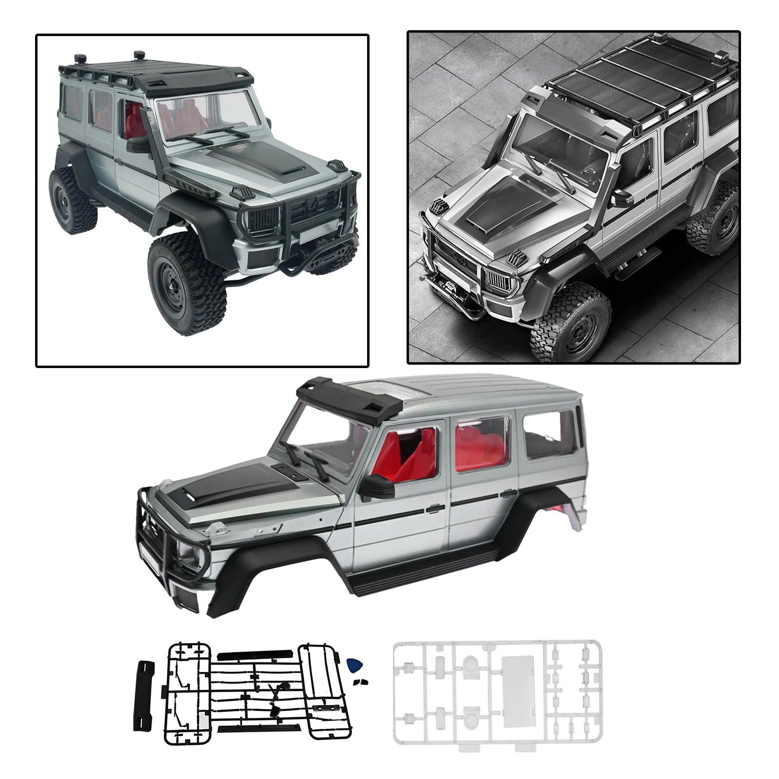 Plastic Body Shell fit for MN86 MN86S MN86KS G500 4WD RC Buggy Truck Car