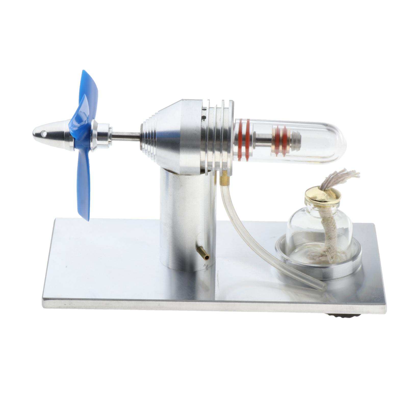 Hot Air Stirling Engine Motor Model Educational Toy Electricity Generator DIY Physics Generator Experiment Model Toys