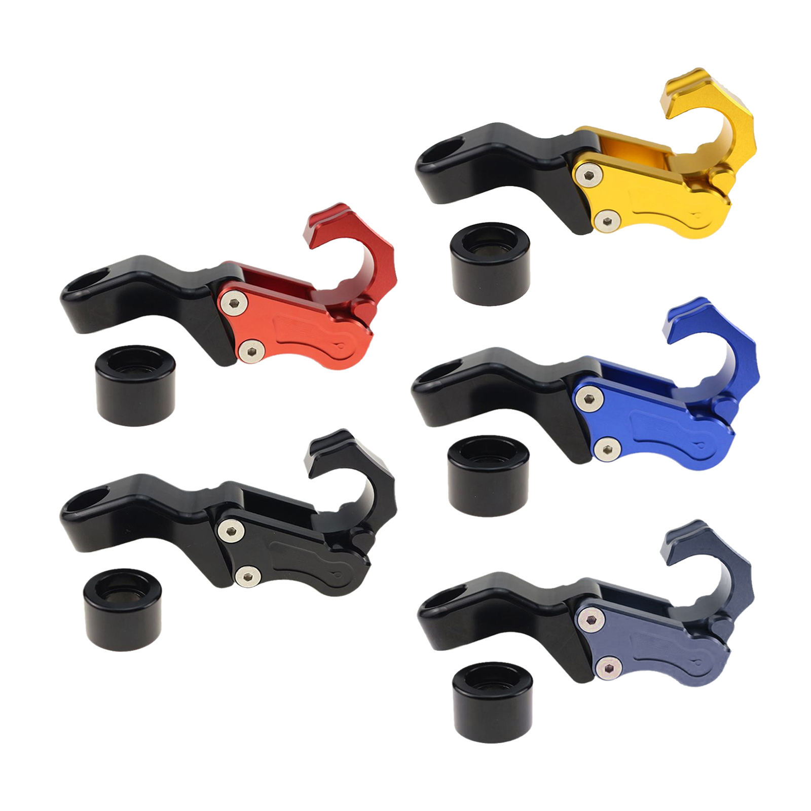 Motorcycle CNC Aluminum Hook Luggage Helmet Bag Hanger Hook Hooks Holder for Yamaha Xmax250 300 400 2018-2020