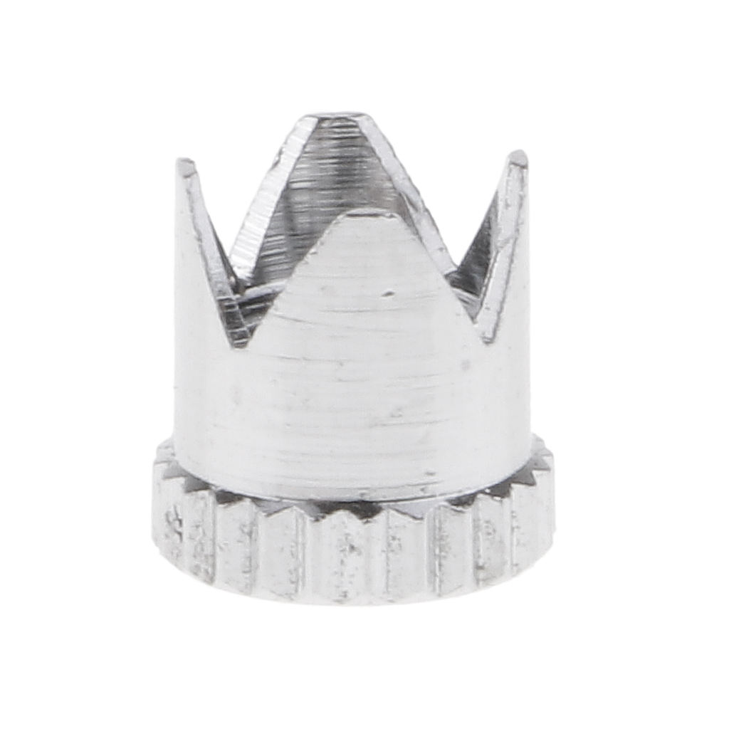 Brass Airbrush Crown Shape Needle  Air Brush Machine Accessories Parts Silver