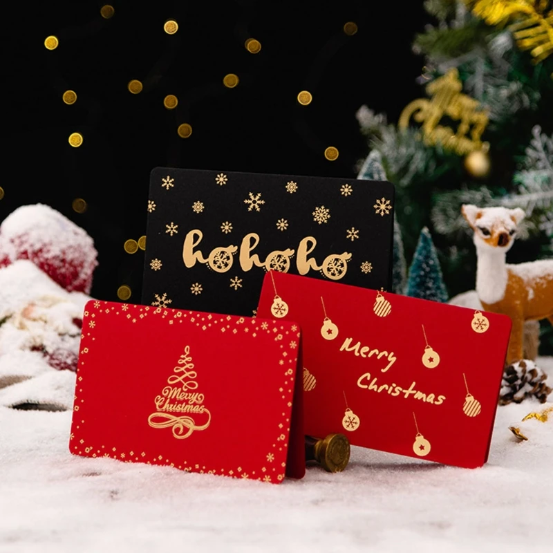Personnalisé Noël Noël Merci cartes carte postale y compris enveloppes 23