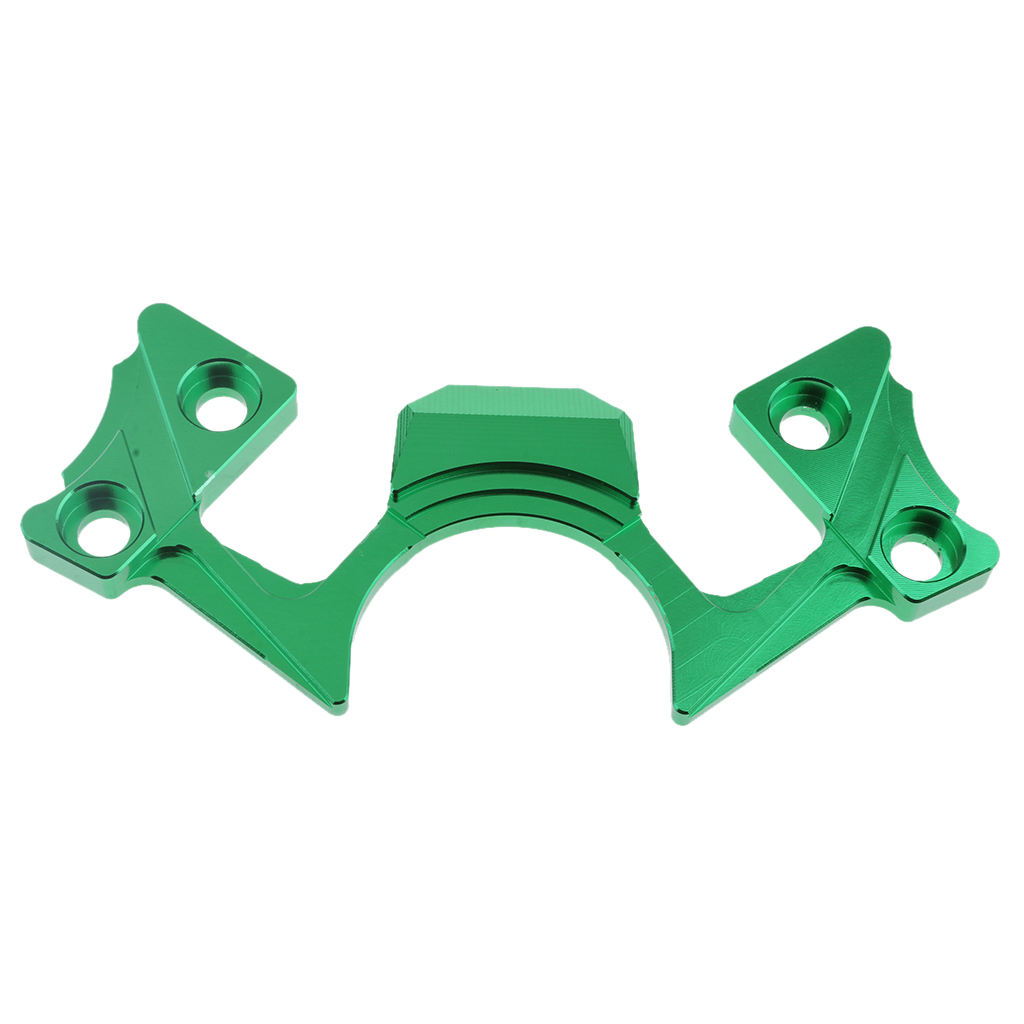 Front Upper Triple Tree Yoke Top Fork Clamp Green for Kawasaki Ninja 250 300