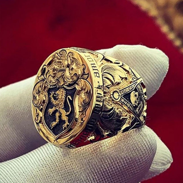 Lion on sale type ring