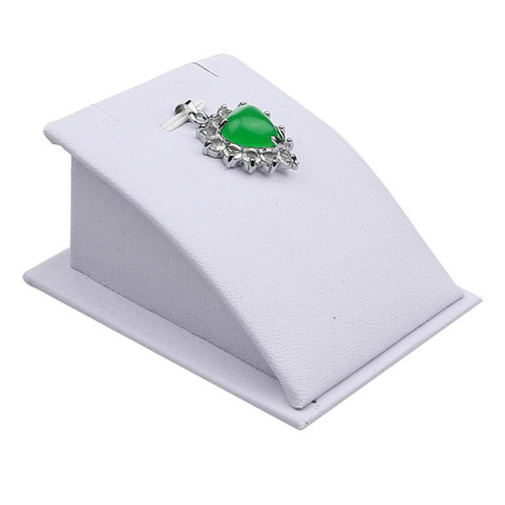 1Pc Jewelry Stand Holder for Counter Show Props Pendants Necklaces Chains Gifts Organizer Velvet Mini Protable Display Rack