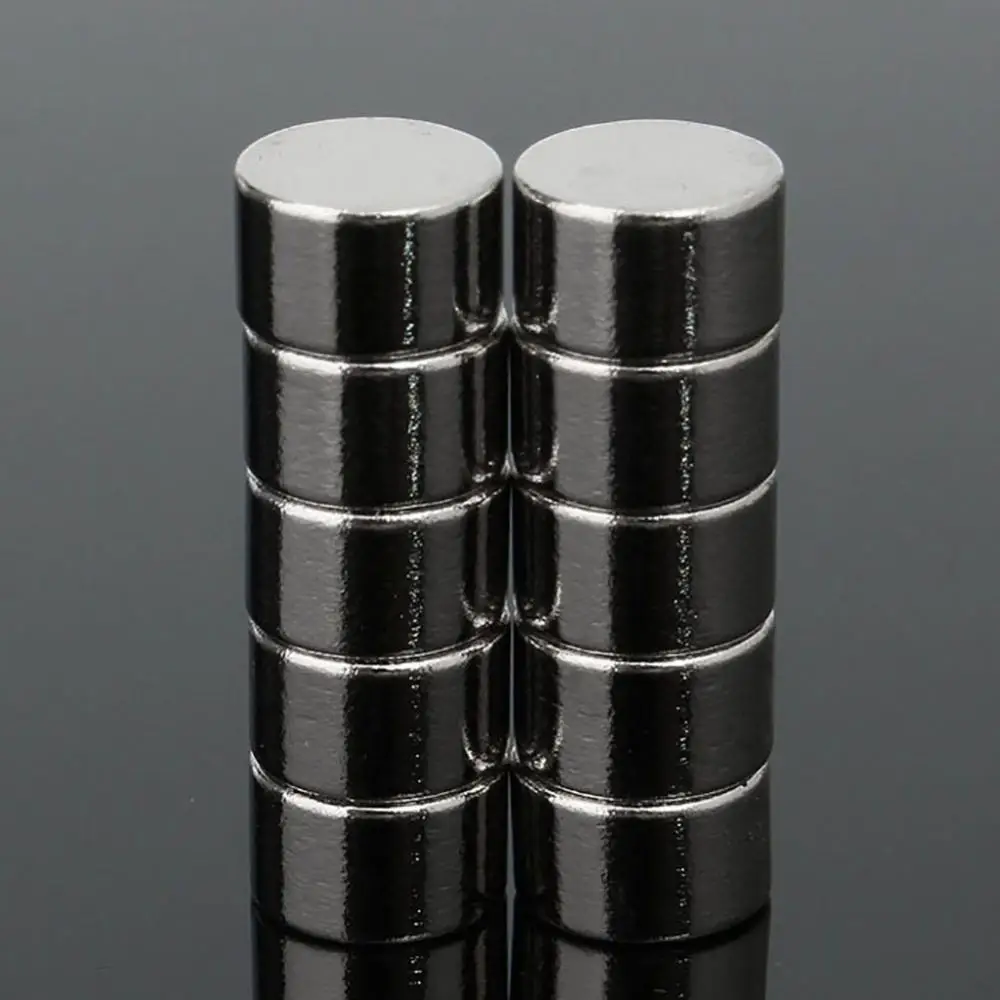 5Pcs 8x5mm N52 Super Strong Round Disc Blocks Rare Earth Neodymium Magnets Newly 