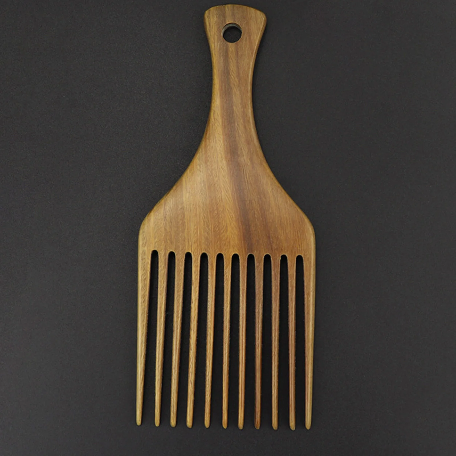 Wooden Afro Pick Comb Brush Hairdressing Tool for Hair Pick Sandalwood