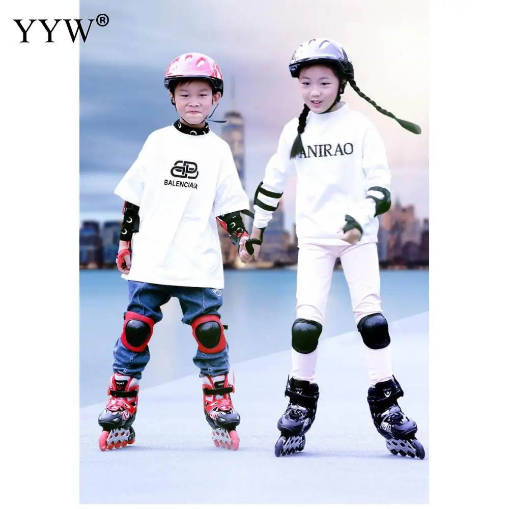 Crianças patins de rolo ajustável 4 rodas