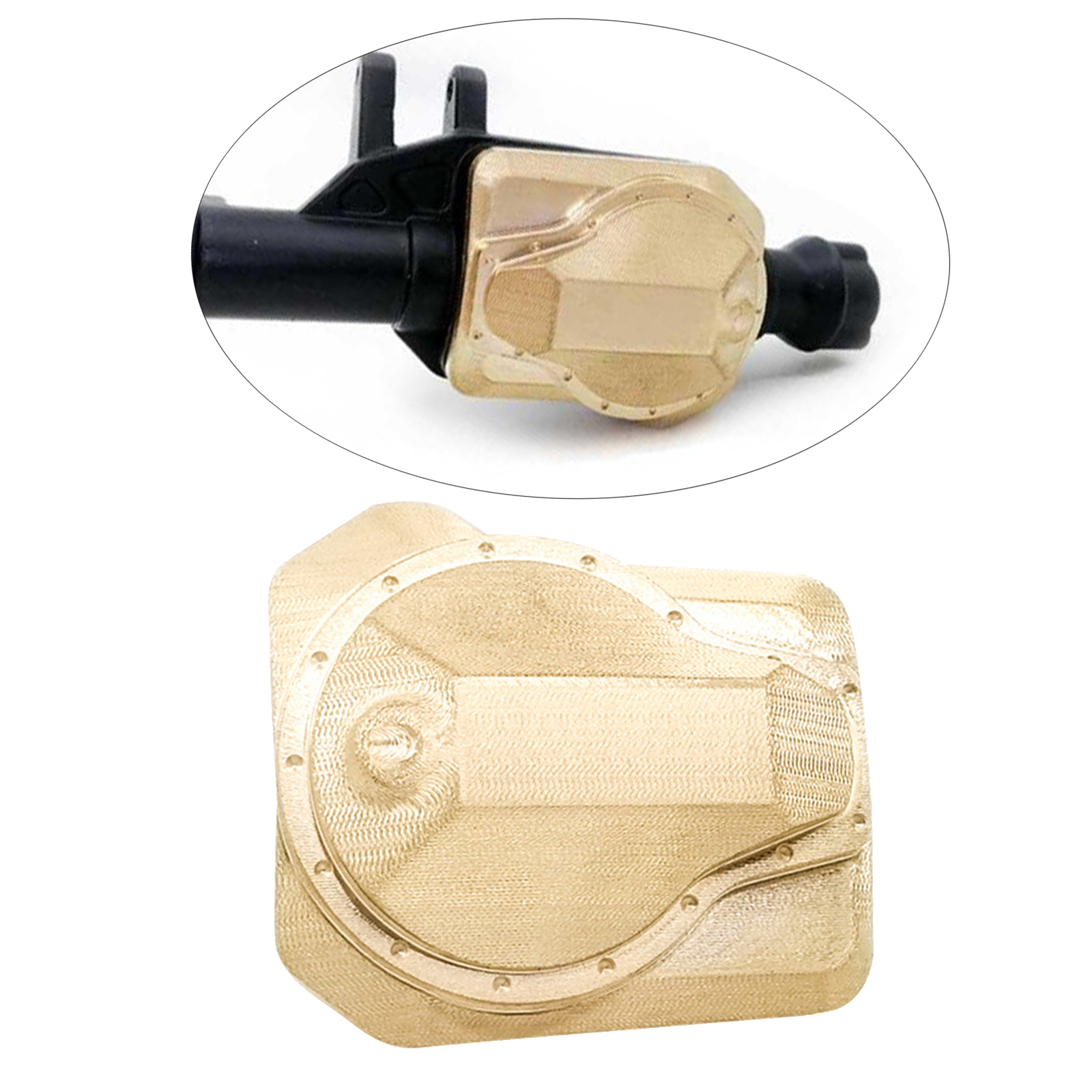 Diff Cover Work on Front Rear Axle Bridge for Tra-xxas 4 1/10 RC Crawlers