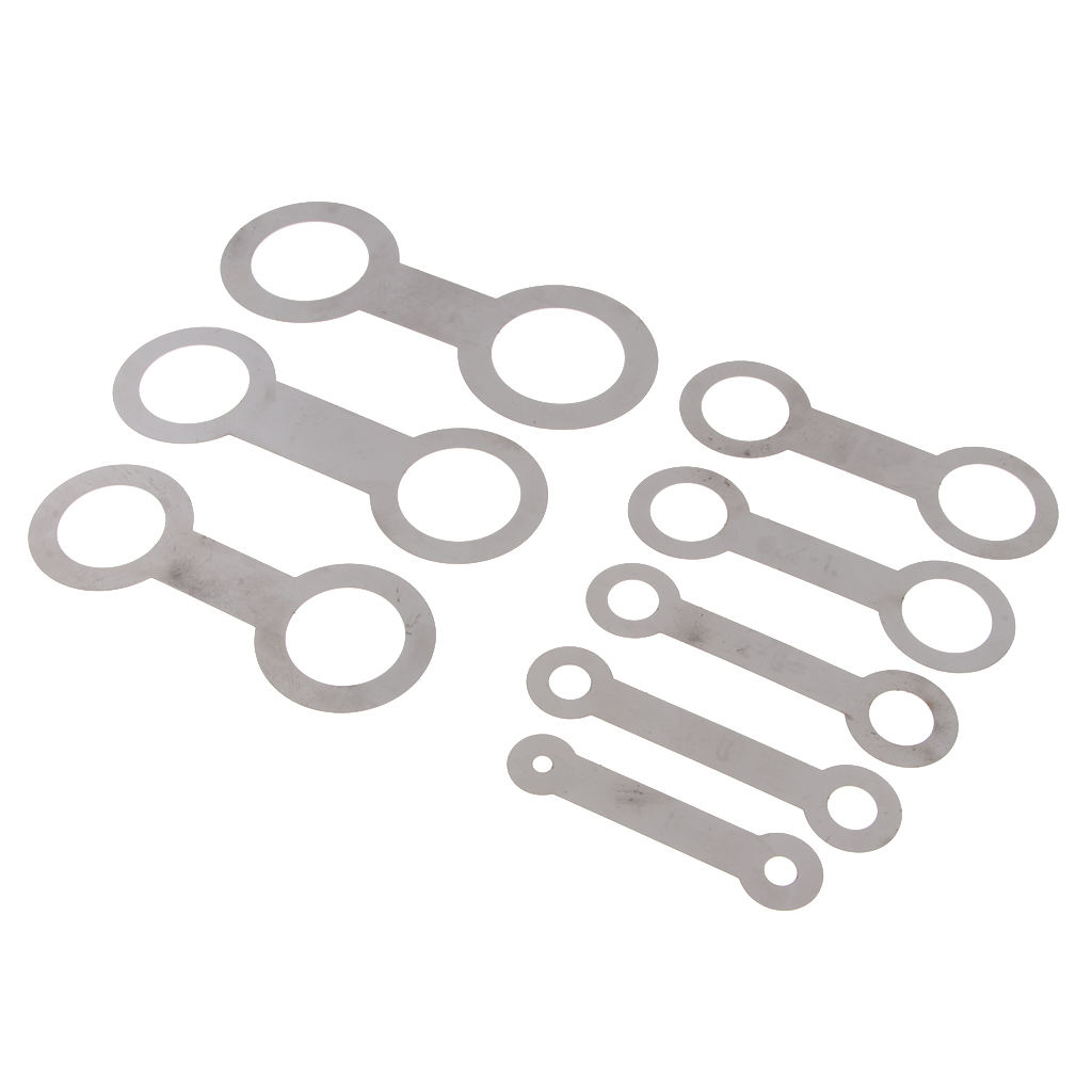 Set of 8 Classic Pad Iron Sax Repair Tools for Saxophone Flute