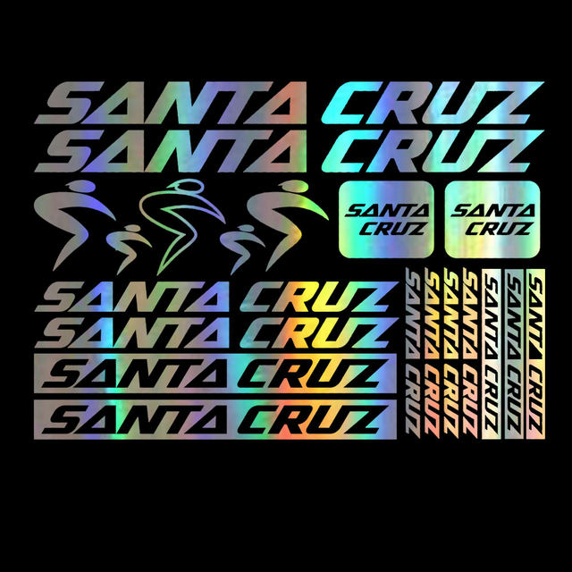 30cm/40cm Car Sticker Compatible for SANTA CRUZ Sticker Kit Vinyl Stickers  Bike Bicycle Bike Mtb Mountain Bike Decoration Decals - AliExpress 34