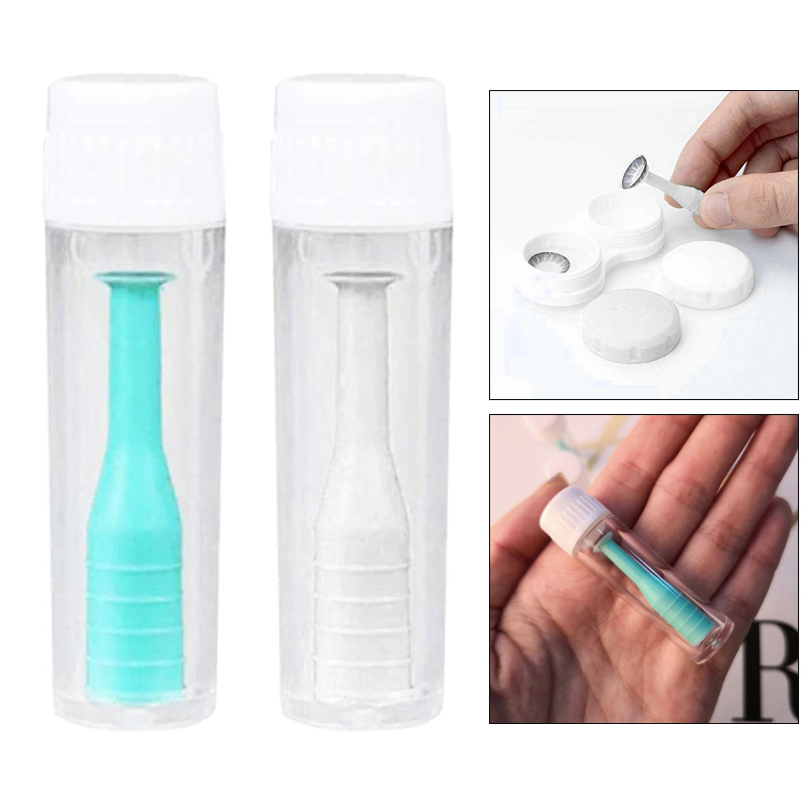 Soft Contact Lens Remover Inserter Plunger Extractor Applicator for Soft Hard Lenses
