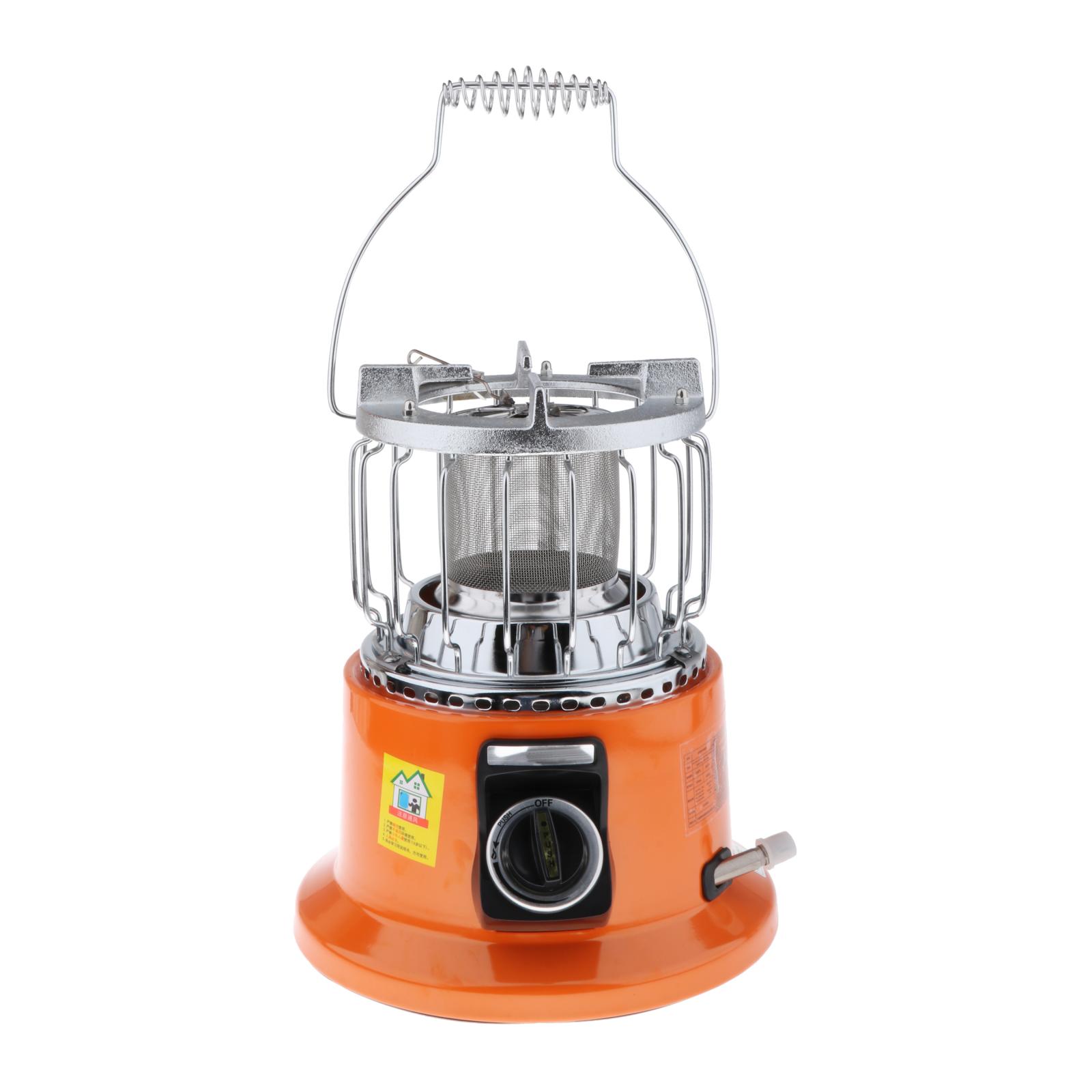 Mini Gas Heater Stove BBQ Grilling Camping Tent Warmer Burner Outdoor Camping Hiking BBQ Picnic Adjustable Butane Heater