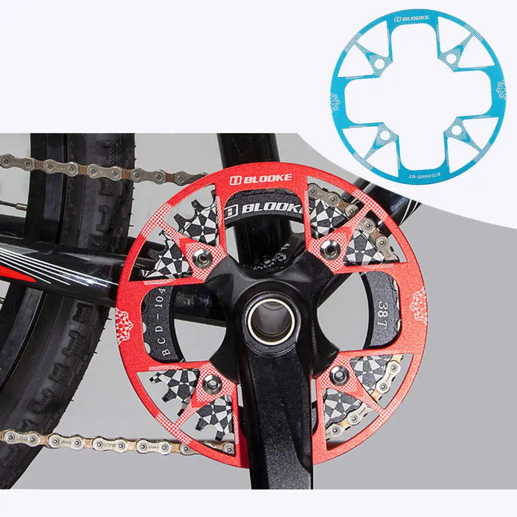 Mountain Bike Chainring Guard for Ebikes Wheel Disk Cover Support