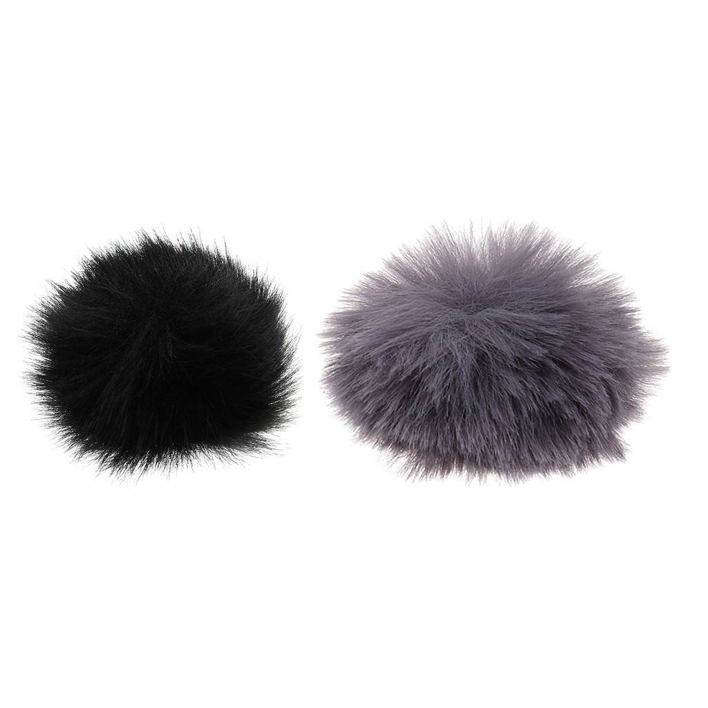 Universal Lavalier Lapel Clip-on Microphone Wind Muff Windscreen Mic Cover for Speech Meeting Outdoor