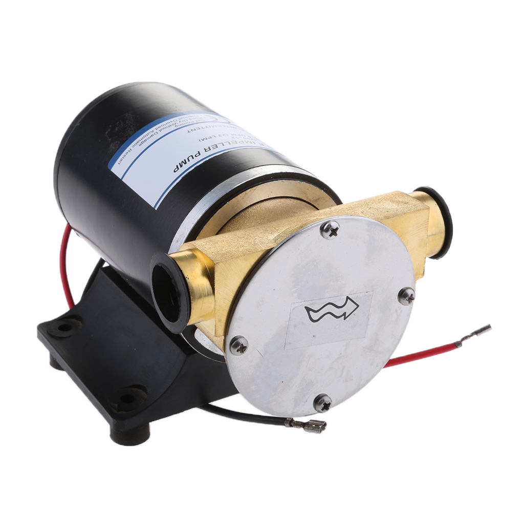 12V Washdown Pump Kit Wash Down Set 23L/min For Marine Boat Deck Anchor - 24mm Inlet/Export Caliber