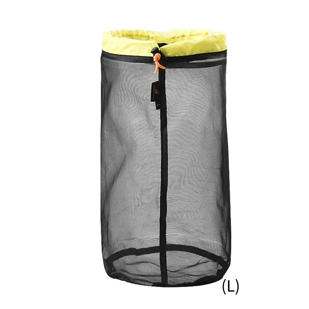 Camping Stuff Outdoor Sports Toys Clothes Traveling Organizer Mesh Storage Bag