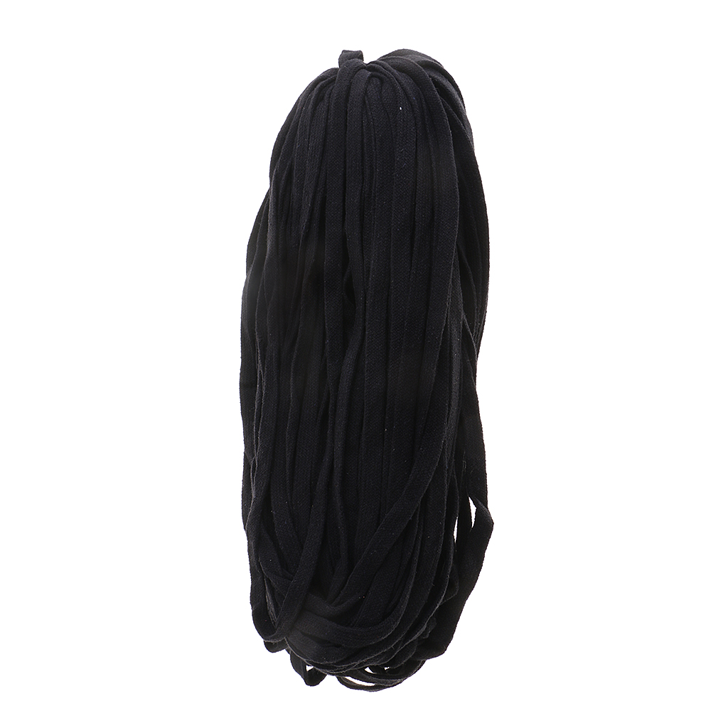 Cotton Flat Draw Cord Drawstrings Handles Lace Trim String for Sewing Accessory