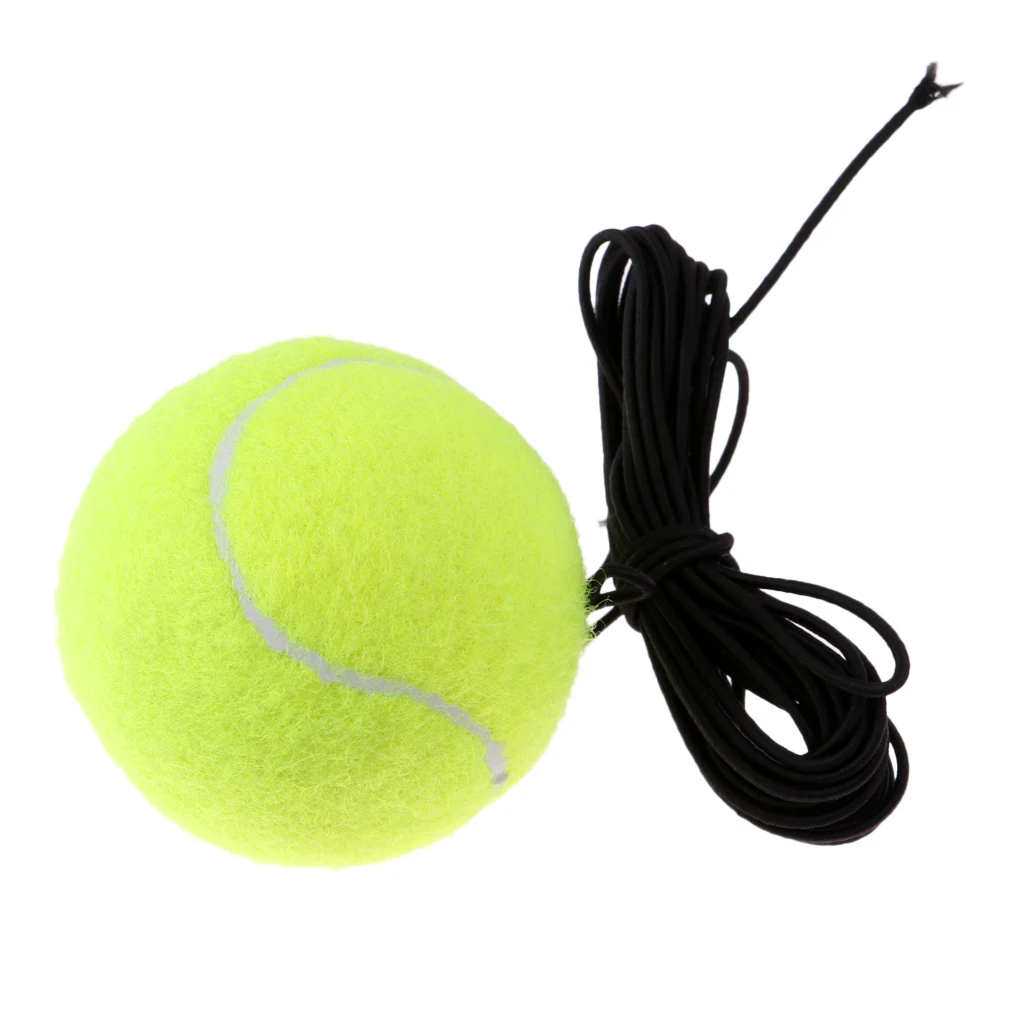 Tennis Training Ball wElastic Rope Ball On Elastic String Trainer Practice 