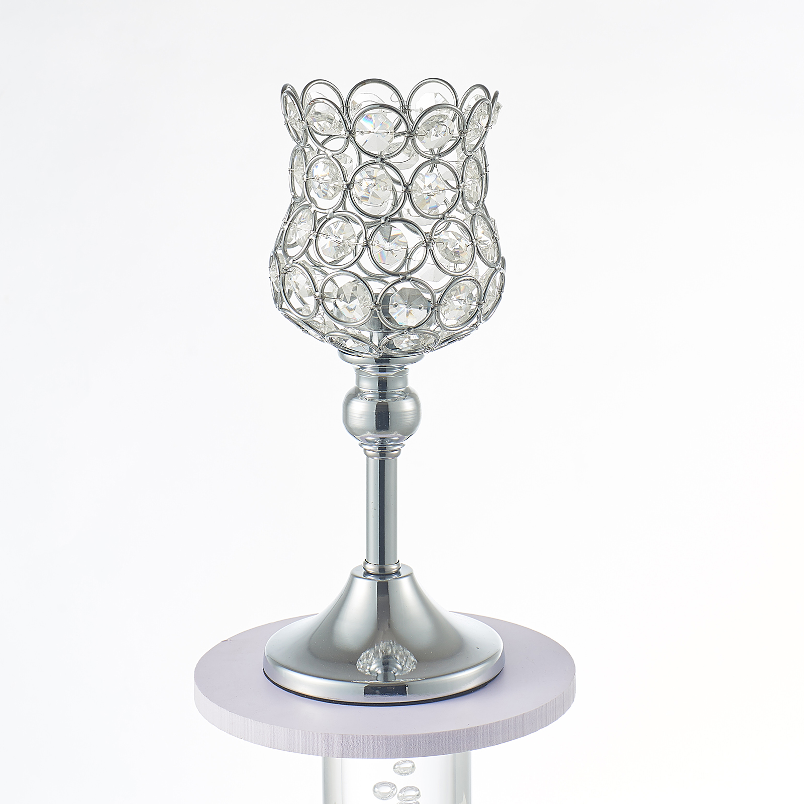 Candle Holders Iron Candelabra Wedding Party OrnamentDecor Candlestick