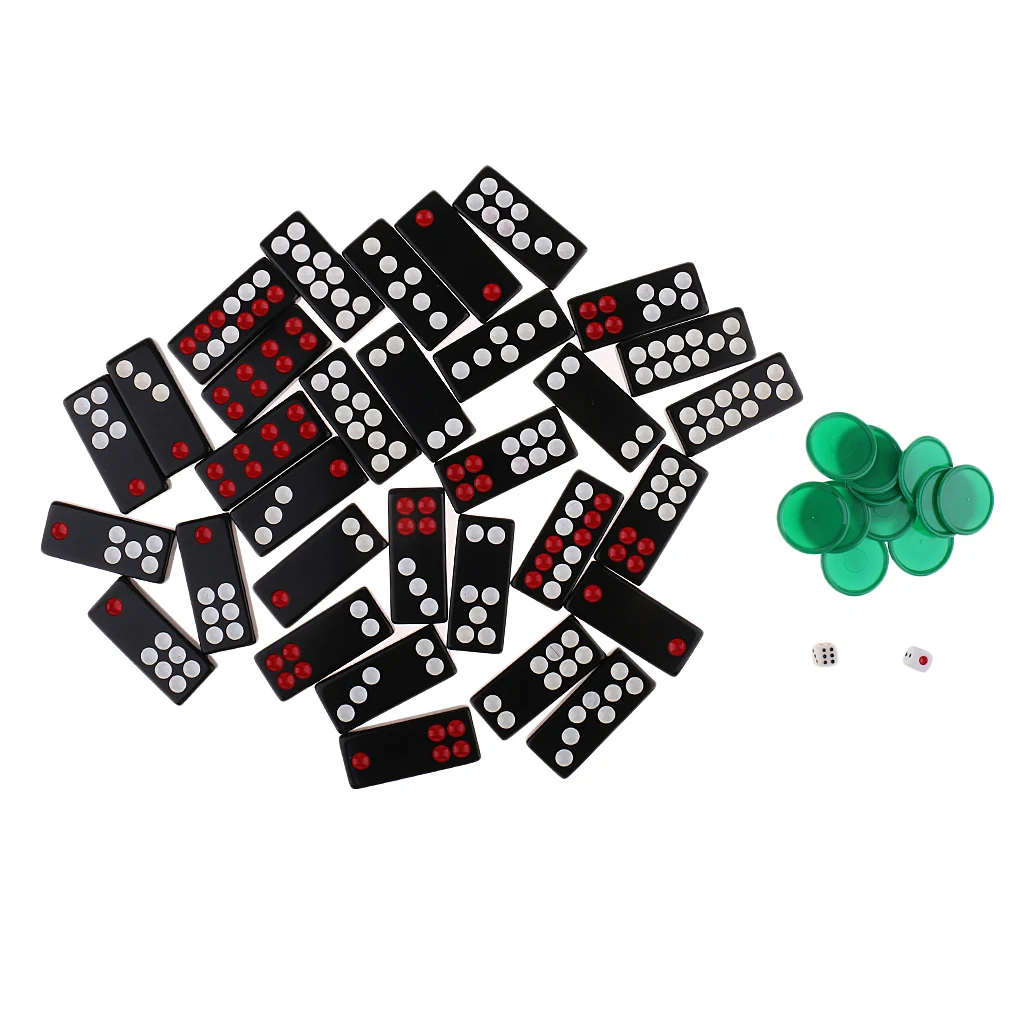 Chinese Pai Gow Paigow Tiles Game Dice Epoxy Resin Mold Domino Chocolate Molds, 