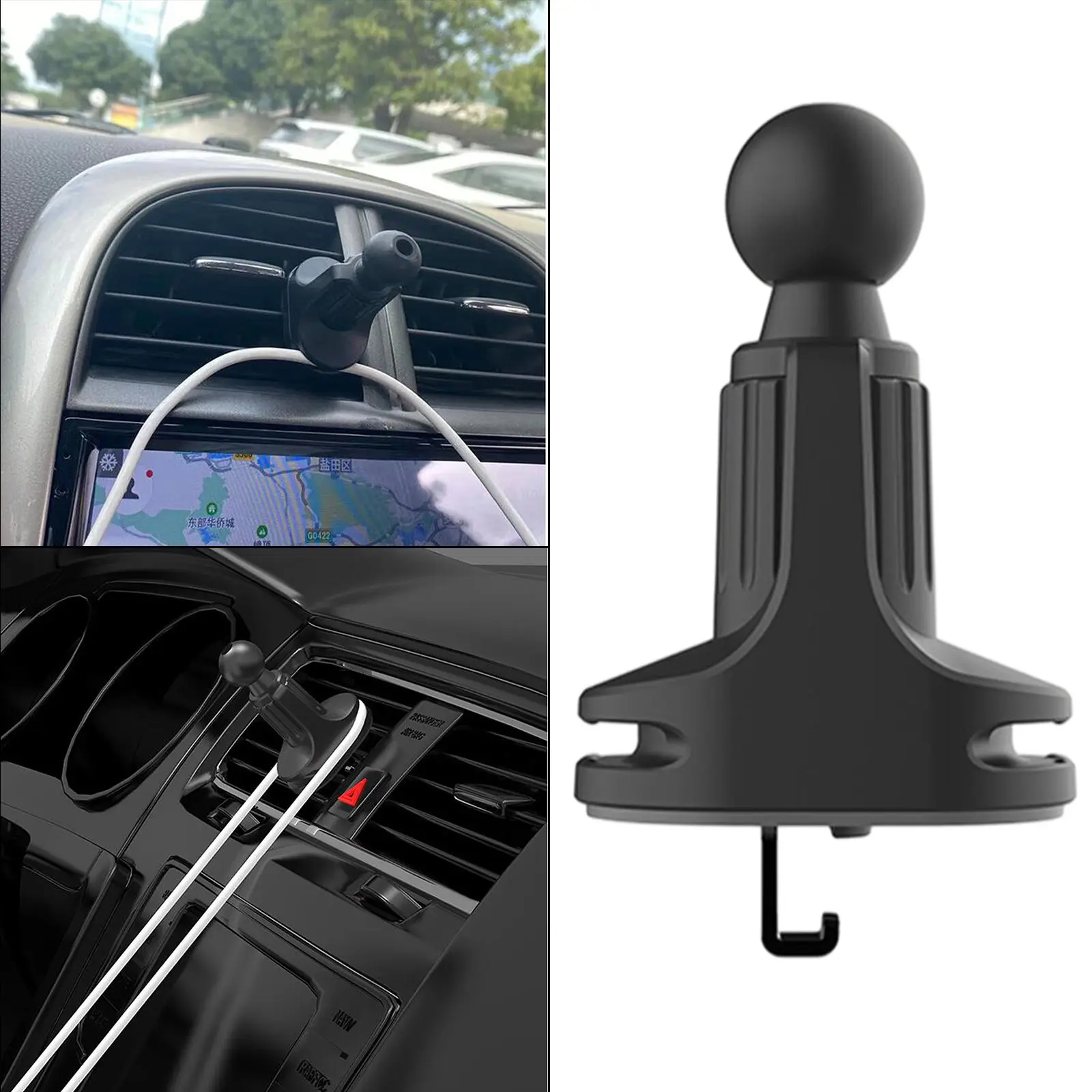 Car Vent Phone Mount Base 360 Degree Rotation Adjustable for Car Phones Car Phone Holder