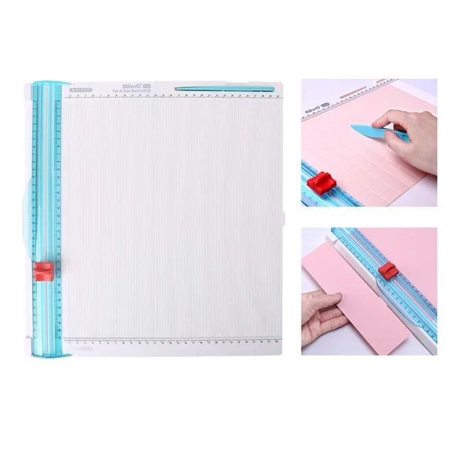 Portable Paper Trimmer Scoring Board Craft Paper Cutter Folding Scorer for  Book Cover Gift Box Envelope Craft Project - AliExpress